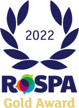 RoSPA Gold Award 2022 logo.