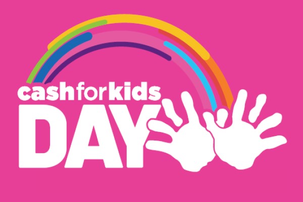 Cash For Kids Day logo.
