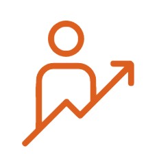Icon for professional development.