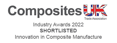 Composites UK Industry Awards 2022 Shortlisted logo.