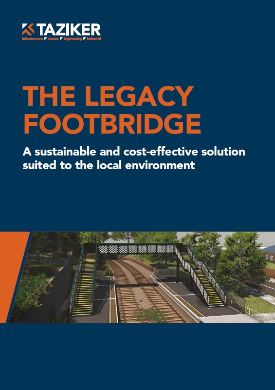 The Legacy Footbridge brochure front cover
