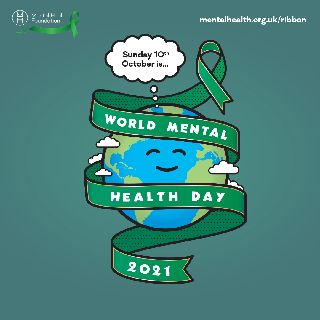 World Mental Health Day 2021 logo.