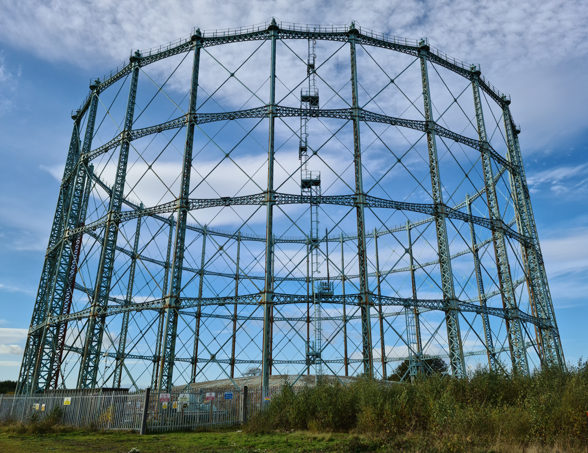 Edinburgh’s iconic Granton Gasholder.