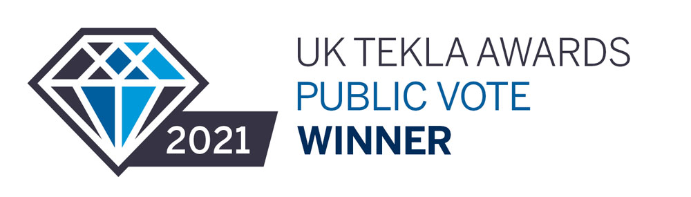 UK Tekla Awards. Public Vote Winner award.