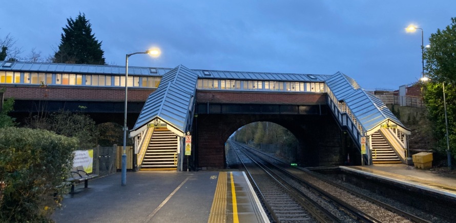 Bromborough Station Footbridge, Wirral