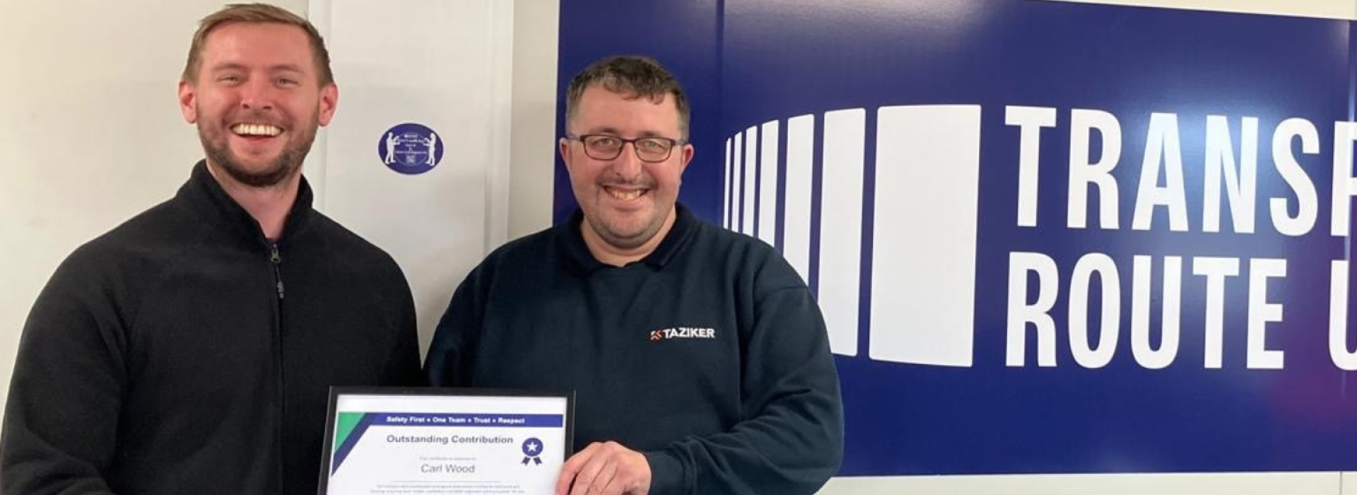 Double award success for Taziker Access Contracts Manager