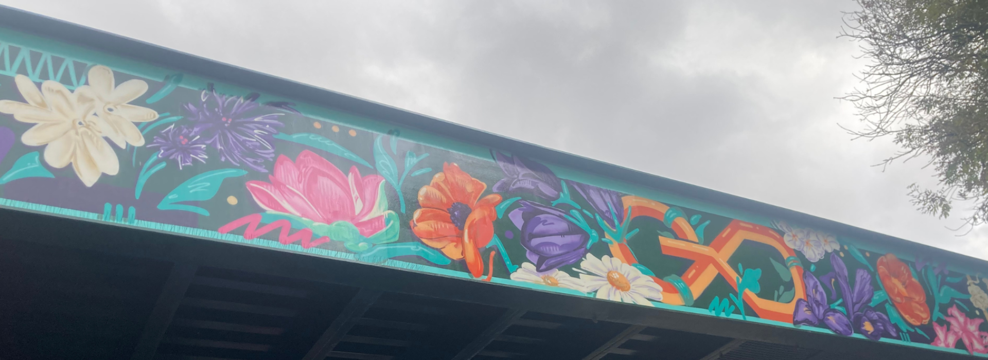 Discover the Vibrant New Mural Transforming Dalry Road Bridge