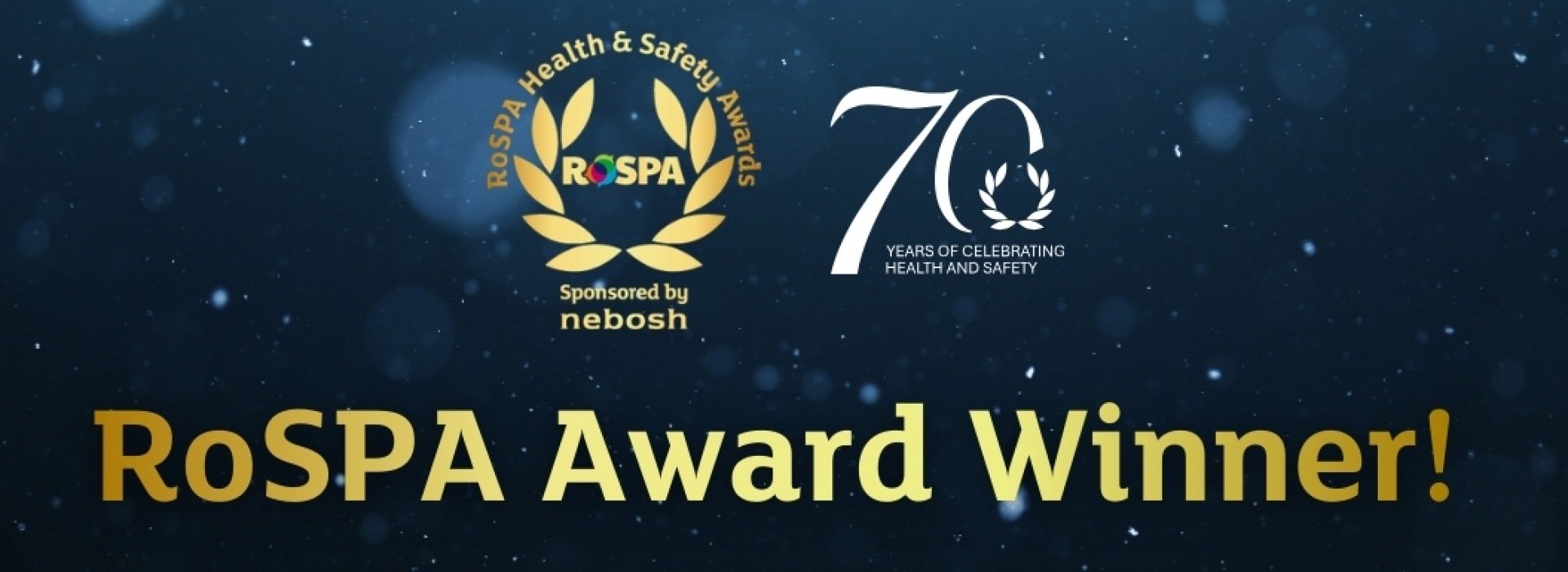 Taziker wins RoSPA Gold Award
