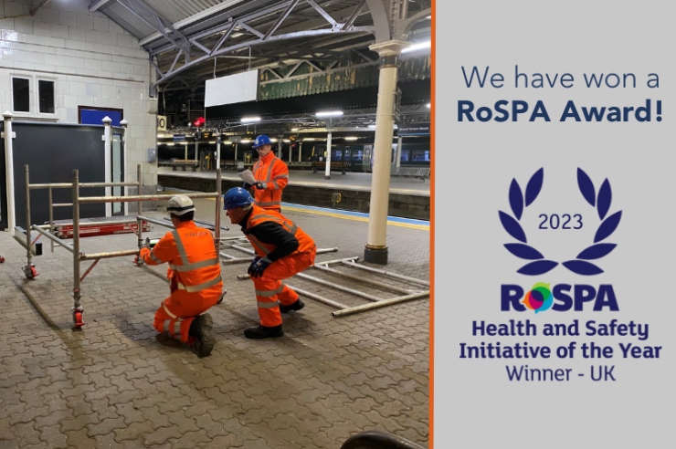 Taziker Win RoSPA Health and Safety Initiative of the Year Award