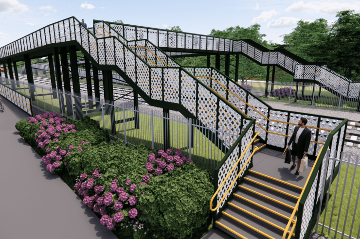 What makes the Legacy Footbridge the ideal choice for the UK’s railways?