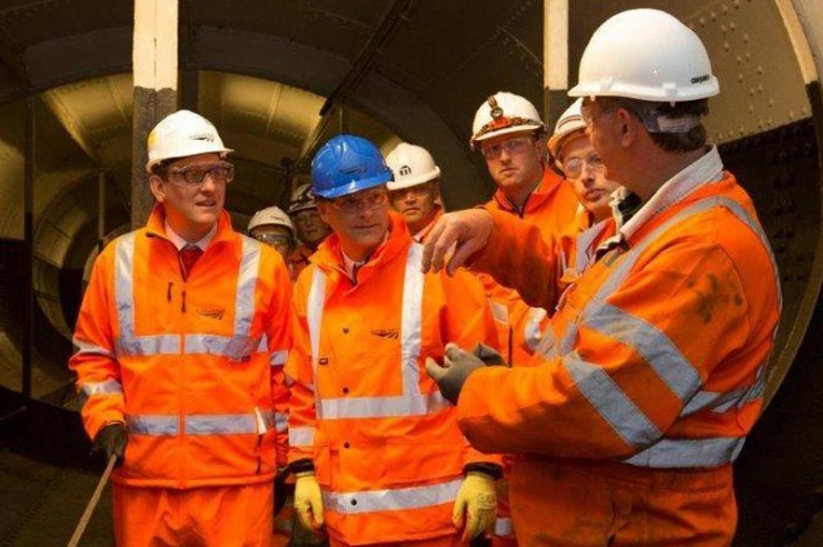 New Network Rail Boss visits Royal Albert Bridge