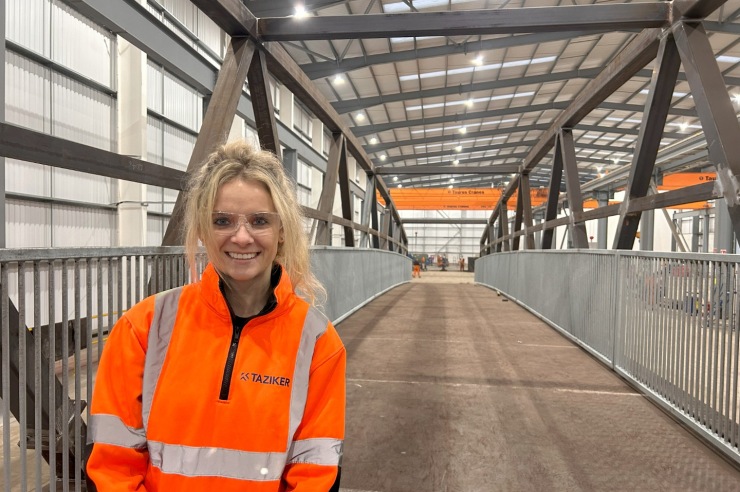 Fabricating the Northumberland Steel Footbridge for Morgan Sindall Infrastructure