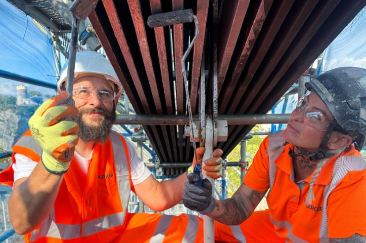Clifton Suspension Bridge Restoration Completed | Taziker